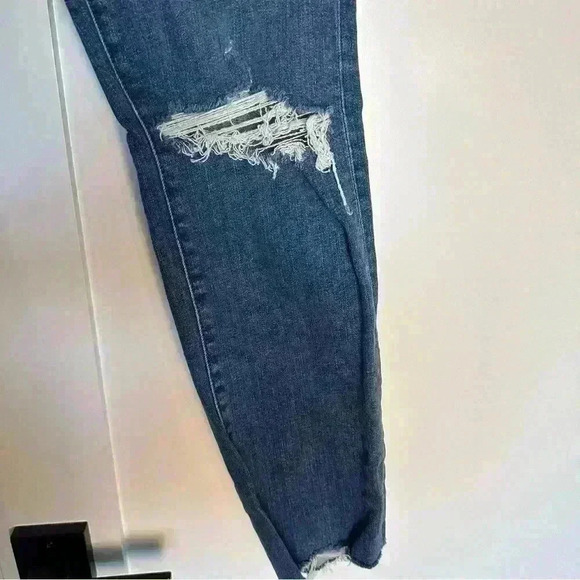 NEUW Men’s Iggy Skinny distressed raw hem medium wash jean size 32x32 designer - Picture 2 of 10